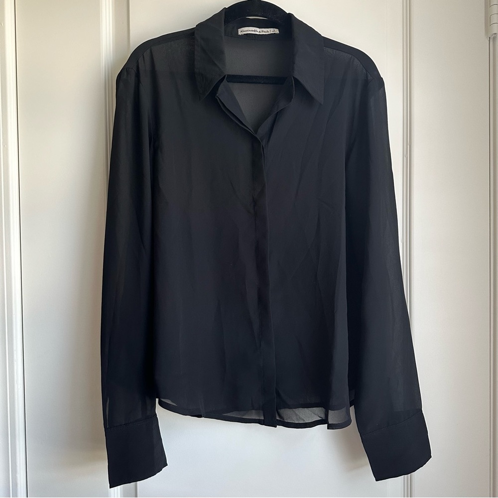Abercrombie & Fitch Black Blouse